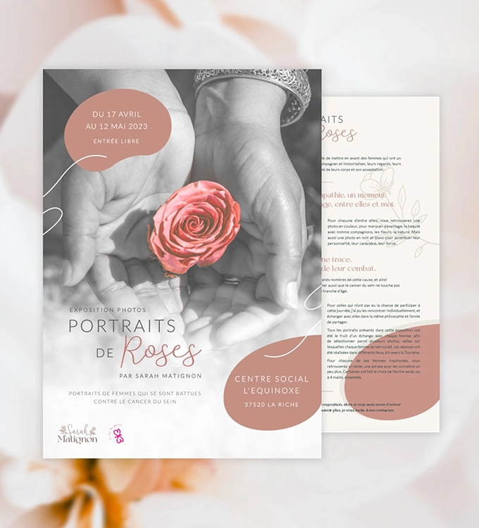 studio-aria_portfolio-sarah-matignon_5 Support de communication sur-mesure de type affiche pour la photographe Sarah Matignon